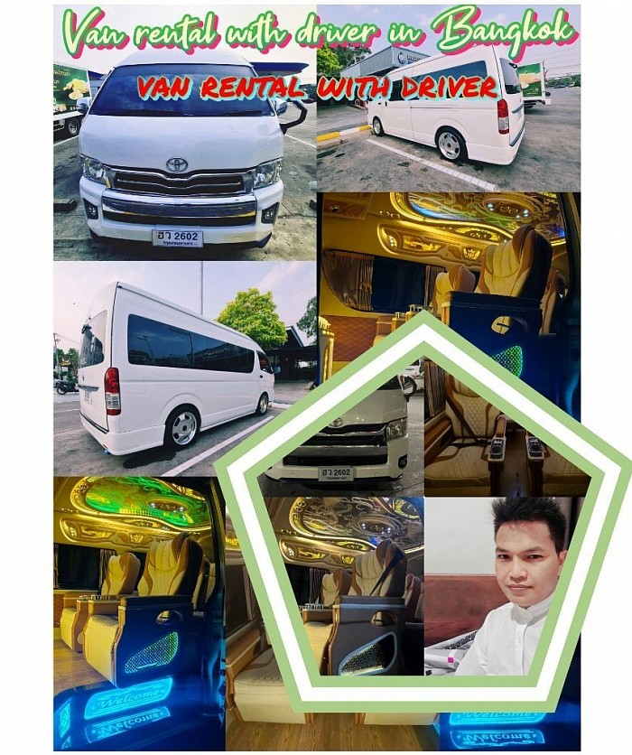 hello.🚐 BANGKOK VAN SERVICE TRAVEL CO.,LTD บริษัท บางกอก แวน เซอร์วิส ทราเวล จำกัด 115/171 Sukjai VillageCho Nawamin 163 Nawamin Rd. B. Nuanchan B.Buengkum Bangkok10230 MR. MONTRI SRIBANRUAG🚐   Rent a Van Bangkok Van Service Bangkok Charter a Van With a Driver 24 Hours a day Customers can book 24 hours a day. Contact us.