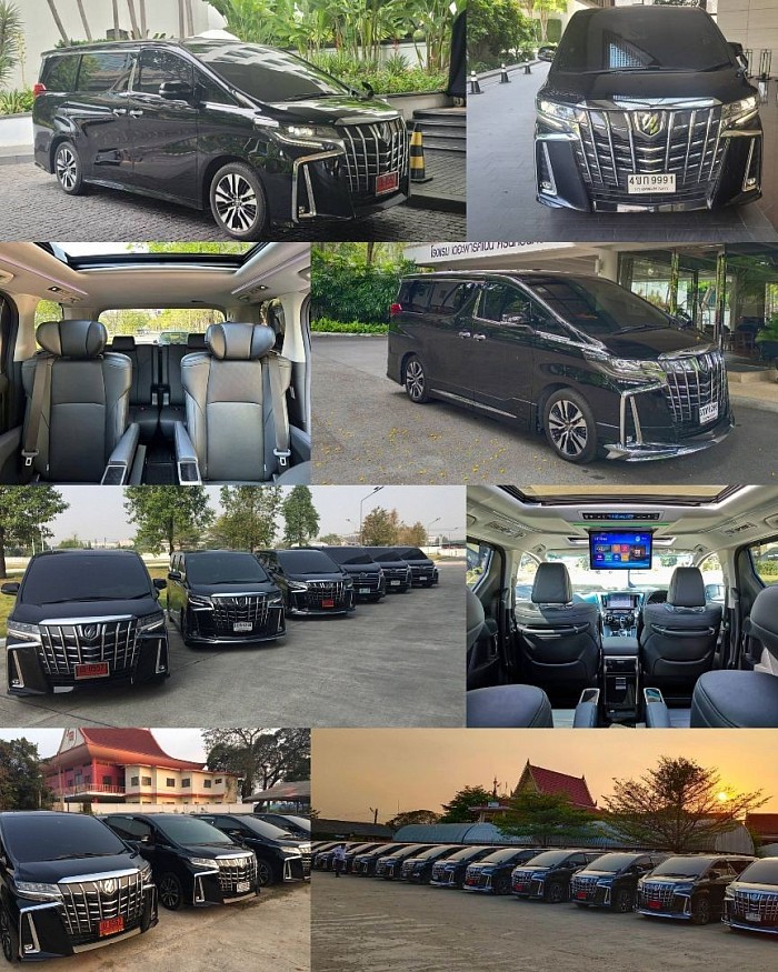 Alphard van rental with driver