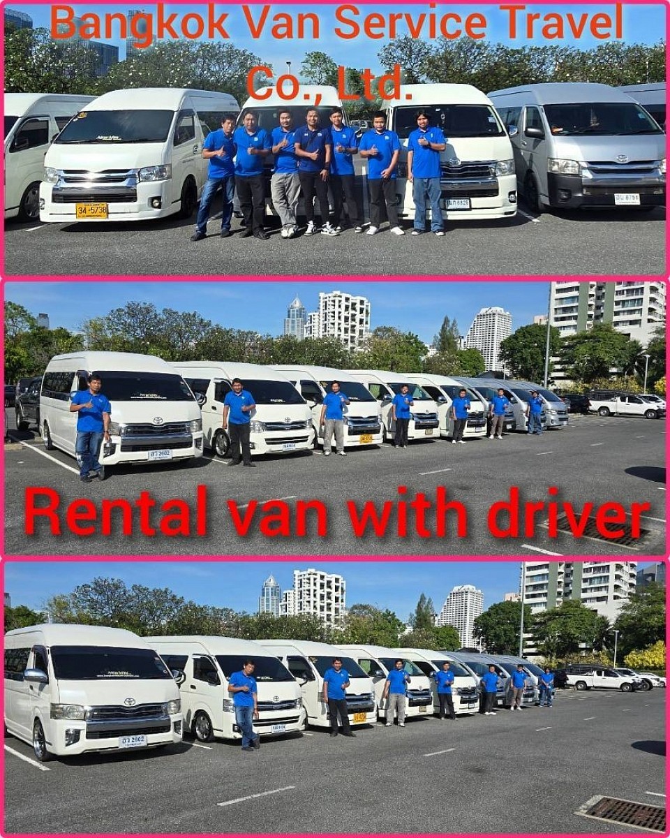 Rent a van with driver