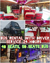Minibus-Bus rental with driver